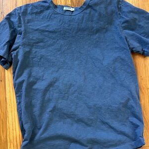 Buck Mason Slub Tee - size L (new and unworn) in dark Grey